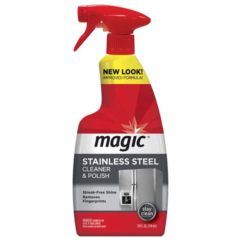 Magical steel cleaner